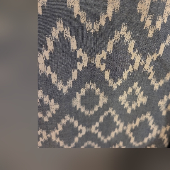 Banana Republic Soft-Wash Ikat Chambray Shirt - Picture 3 of 5
